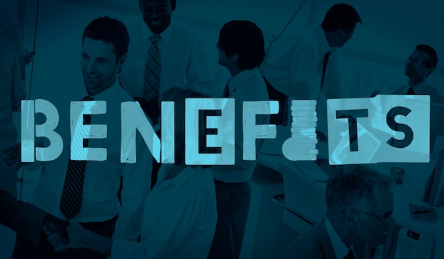 Darstellung verschiedener Arten von Fringe Benefits.