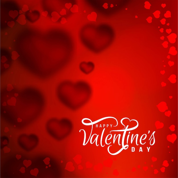 Free vector happy valentine's day love background