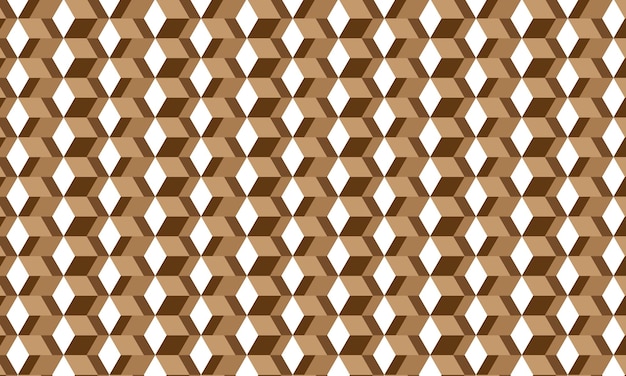 Vector a brown and white geometric pattern with squares and squares